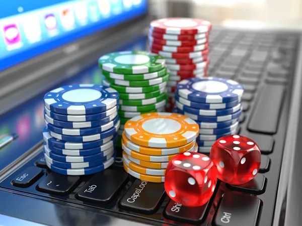 Live blackjack table with dealer and player cards visible